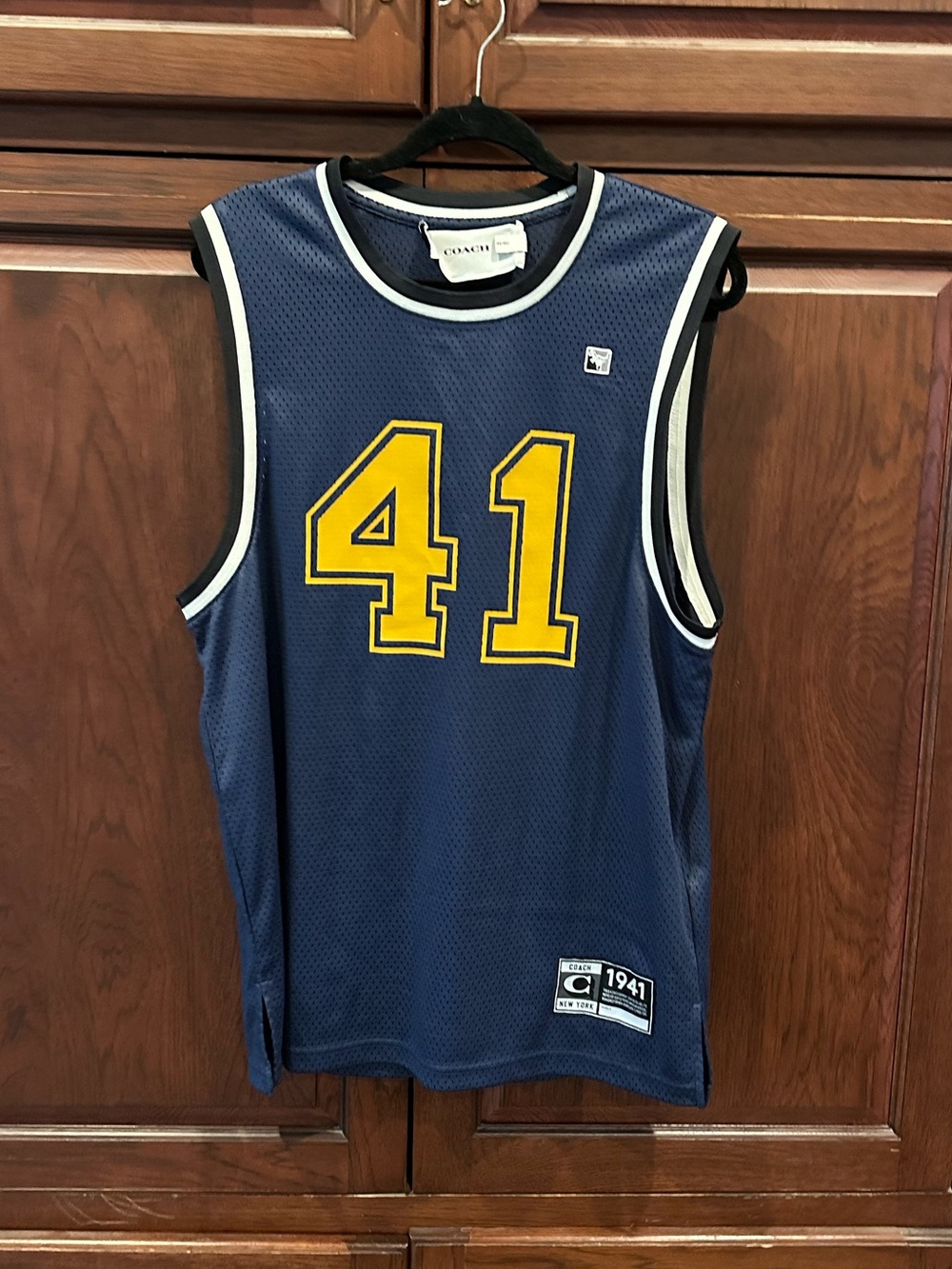Coach 41 jersey sz L